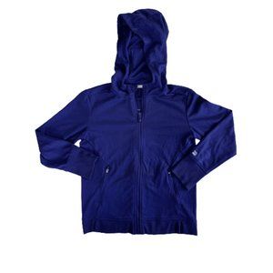 All In Motion Girls Blue Long Sleeve Hooded Size S (6/7)